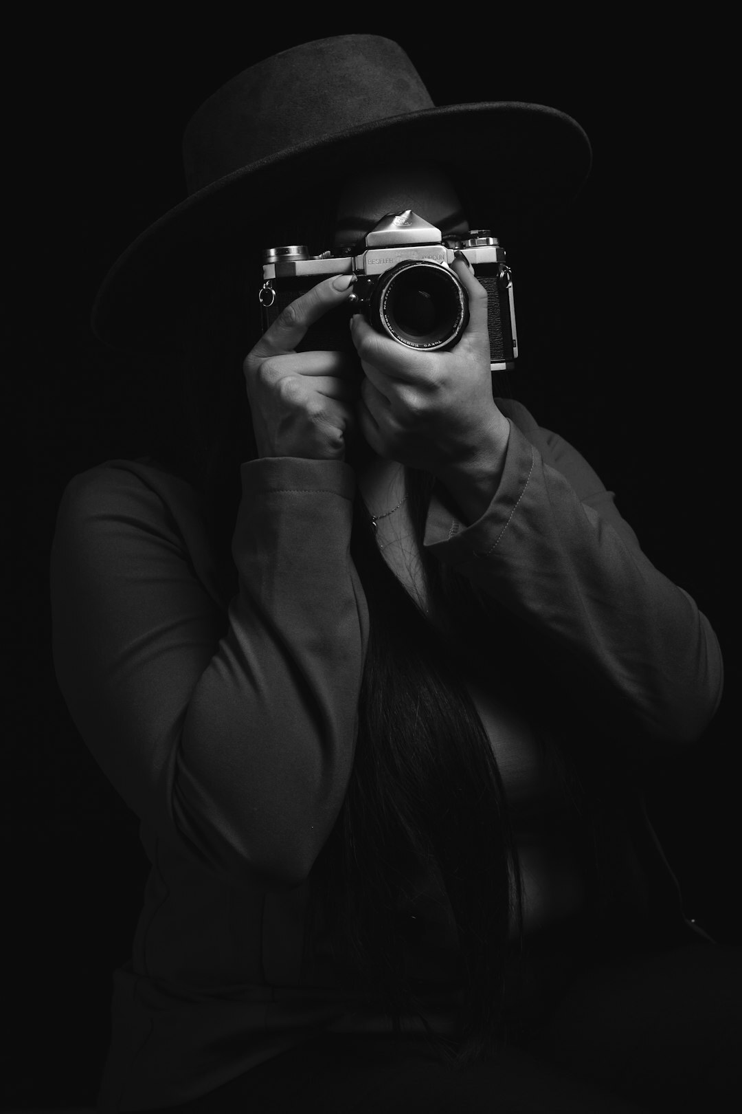 documentary photographer with camera